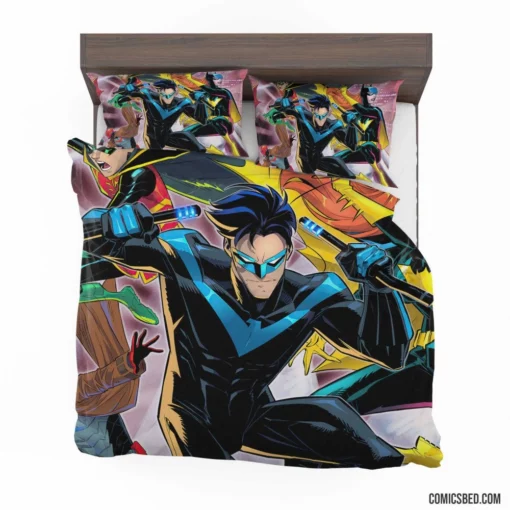 Nightwing Legacy of the Bat Comic Bedding Set 1