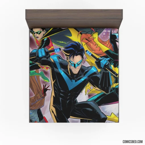 Nightwing Legacy of the Bat Comic Fitted Sheet 1