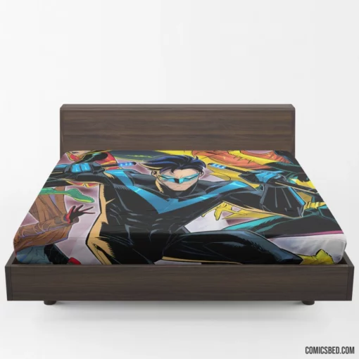 Nightwing Legacy of the Bat Comic Fitted Sheet