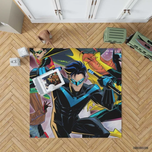 Nightwing Legacy of the Bat Comic Rug