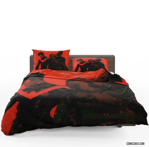 Nightwing Return Batman Ally Comic Bedding Set