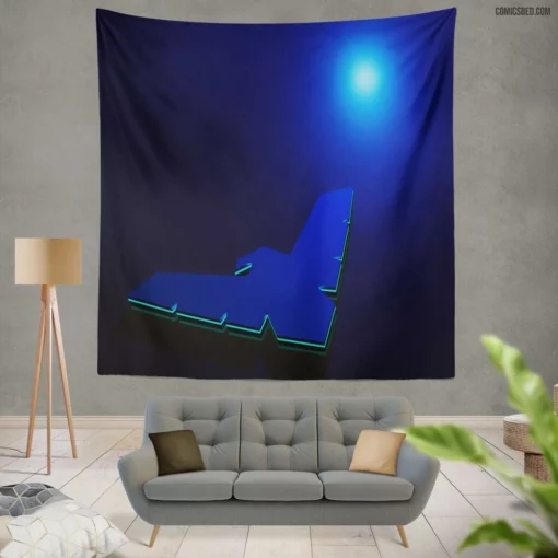 Nightwing Shadows of the Night Comic Wall Tapestry