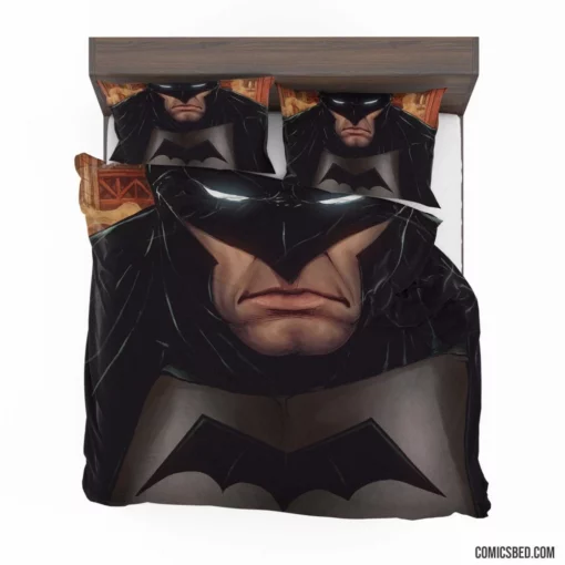 Nocturnal Crusader The Batman Comic Bedding Set 1