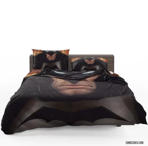 Nocturnal Crusader The Batman Comic Bedding Set