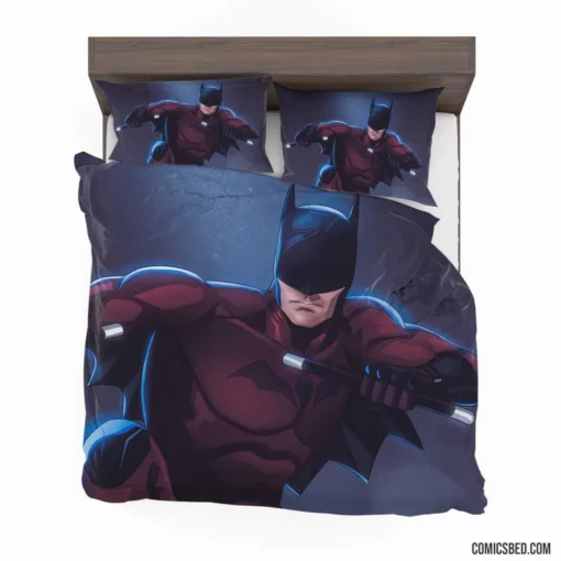 Nocturnal Protector Batman Reign Comic Bedding Set 1