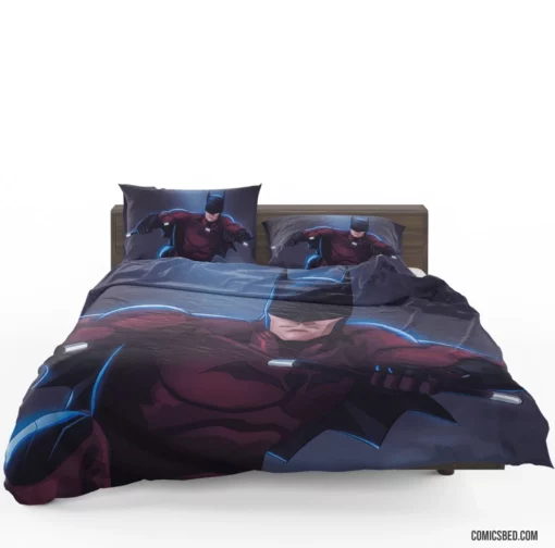 Nocturnal Protector Batman Reign Comic Bedding Set