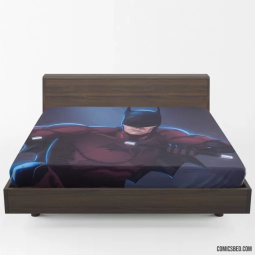 Nocturnal Protector Batman Reign Comic Fitted Sheet