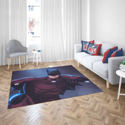 Nocturnal Protector Batman Reign Comic Rug 2