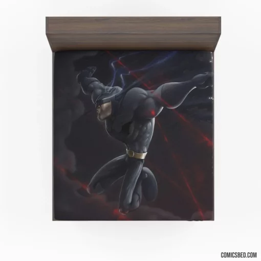 Nocturnal Pursuit The Dark Knight Comic Fitted Sheet 1