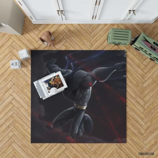 Nocturnal Pursuit The Dark Knight Comic Rug