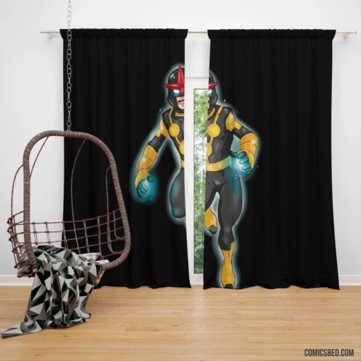 Nova Cosmic Adventurer Comic Curtain