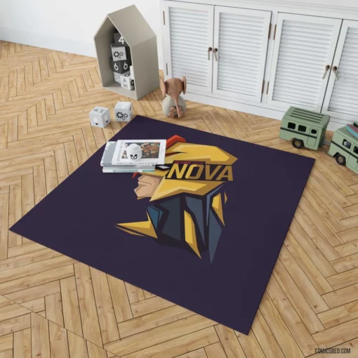 Nova Galactic Guardian Unveiled Comic Rug 1