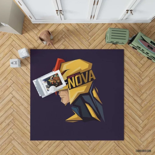 Nova Galactic Guardian Unveiled Comic Rug