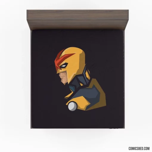 Nova Galactic Nova Corps Comic Fitted Sheet 1