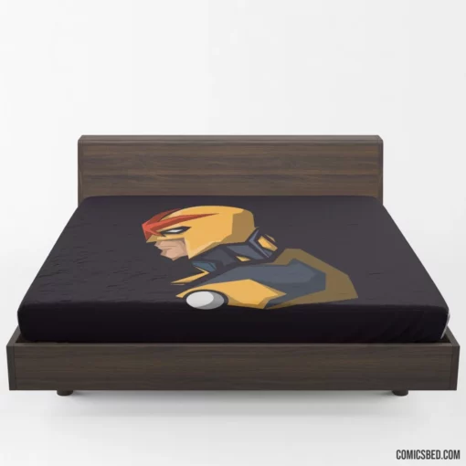 Nova Galactic Nova Corps Comic Fitted Sheet