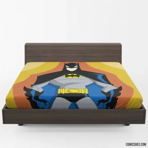 Nyctophobia The Man-Bat Plight Comic Fitted Sheet