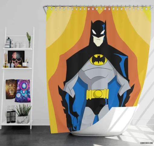 Nyctophobia The Man-Bat Plight Comic Shower Curtain