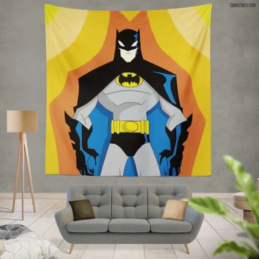 Nyctophobia The Man-Bat Plight Comic Wall Tapestry