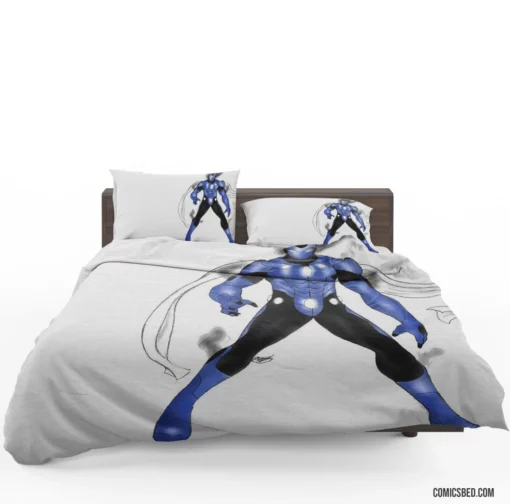 Obsidian Dark Reflections Comic Bedding Set