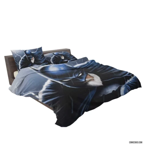 Older Batman with a White Beard Comic Bedding Set 2