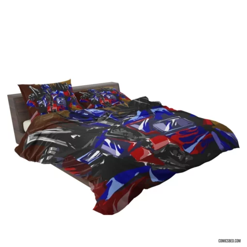 Optimus Prime Transformers Leader Comic Bedding Set 2