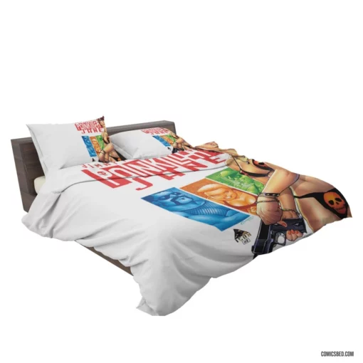 Painkiller Jane Vigilante Chronicles Comic Bedding Set 2