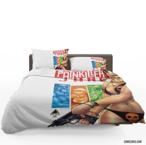 Painkiller Jane Vigilante Chronicles Comic Bedding Set