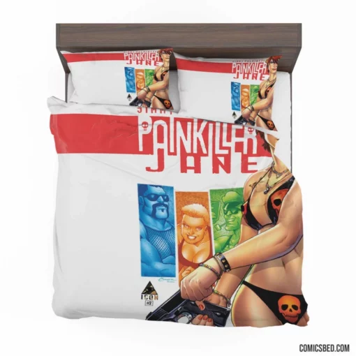 Painkiller Jane Vigilante Journey Comic Bedding Set 1