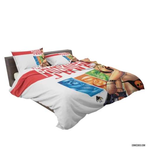 Painkiller Jane Vigilante Journey Comic Bedding Set 2