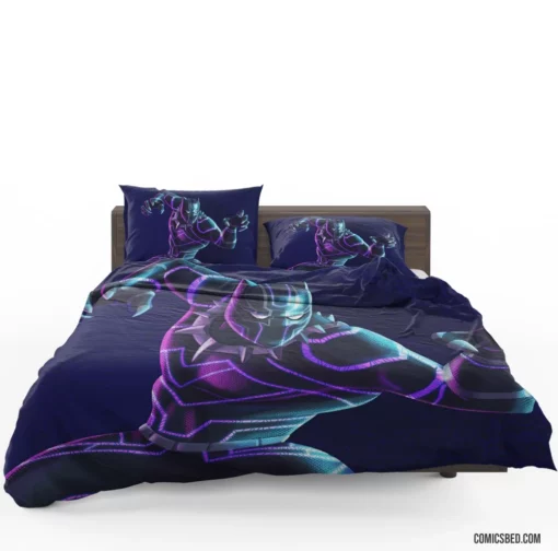 Panther Legacy Marvel Chronicles Comic Bedding Set