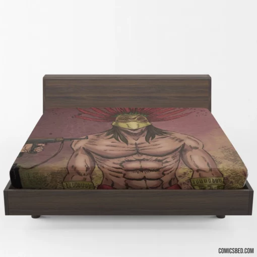 Paradox War Temporal Conflict Comic Fitted Sheet