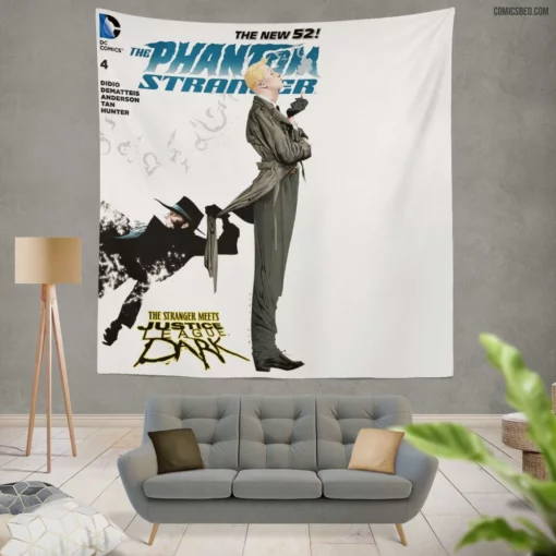 Phantom Stranger Supernatural Guide Comic Wall Tapestry