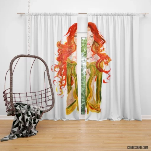 Phoenix Cosmic Firebird Comic Curtain