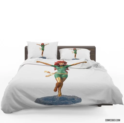 Phoenix Fiery Avenger Comic Bedding Set