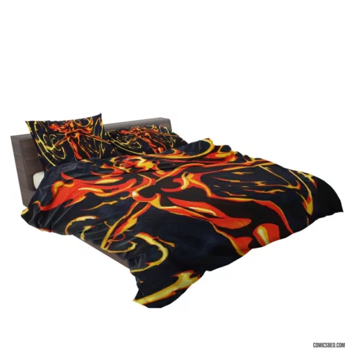 Phoenix Fiery Rebirth Comic Bedding Set 2