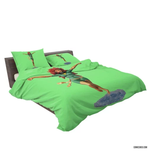 Phoenix X-Men Fiery Entity Comic Bedding Set 2