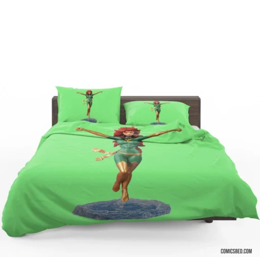 Phoenix X-Men Fiery Entity Comic Bedding Set