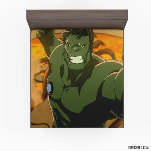 Planet Hulk Savage Journey Comic Fitted Sheet 1