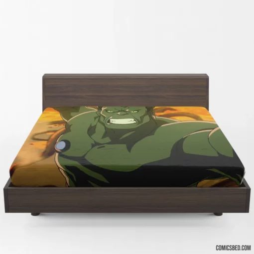 Planet Hulk Savage Journey Comic Fitted Sheet