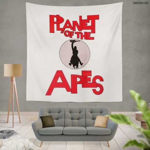 Planet of the Apes Ape Chronicles Comic Wall Tapestry