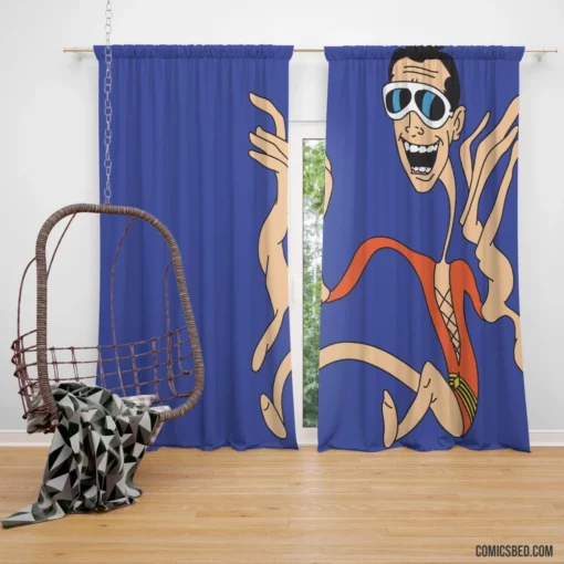 Plastic Man Elastic Heroic Exploits Comic Curtain