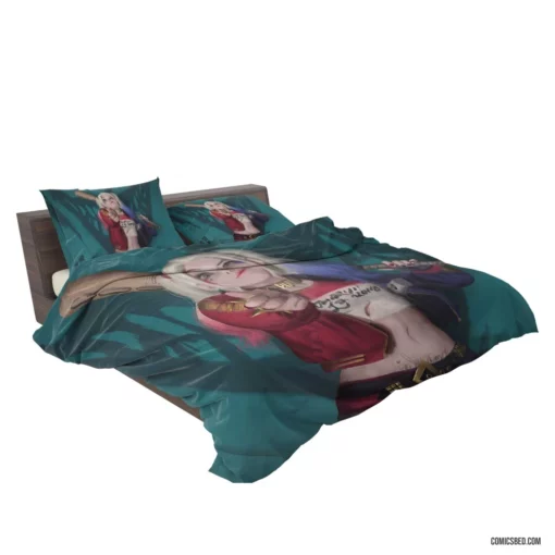 Playful Chronicles DC Harley Quinn Comic Bedding Set 2