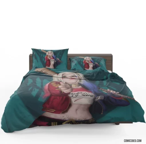 Playful Chronicles DC Harley Quinn Comic Bedding Set