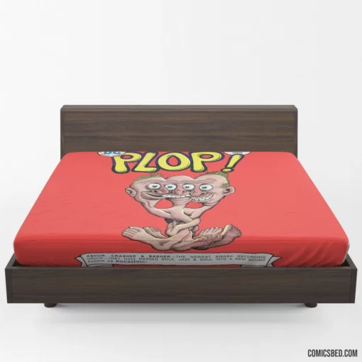 Plop! Whimsical Comedy Tales Comic Fitted Sheet