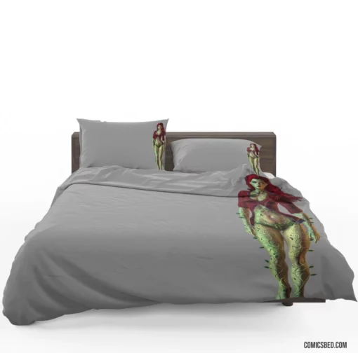 Poison Ivy Botanical Enchantress Comic Bedding Set