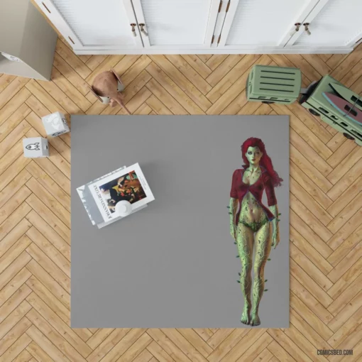 Poison Ivy Botanical Enchantress Comic Rug