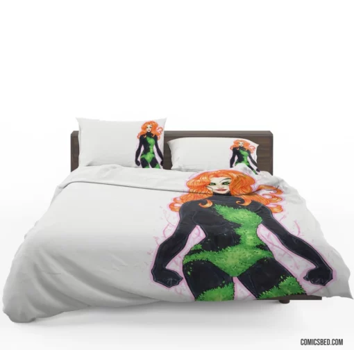 Poison Ivy Deadly Botanical Schemer Comic Bedding Set