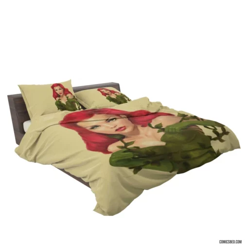 Poison Ivy Enigmatic Nature DC Villain Comic Bedding Set 2