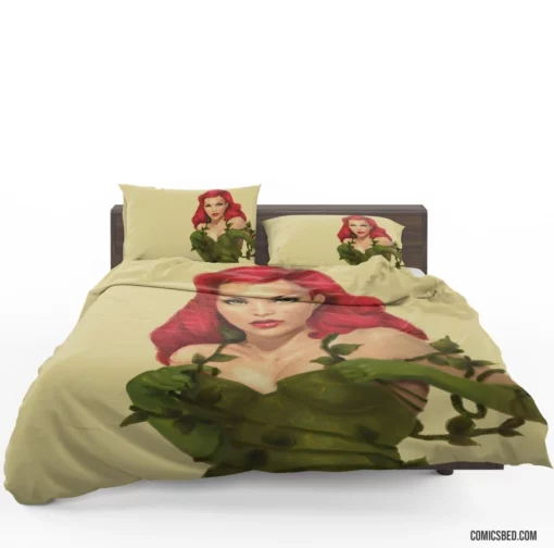 Poison Ivy Enigmatic Nature DC Villain Comic Bedding Set