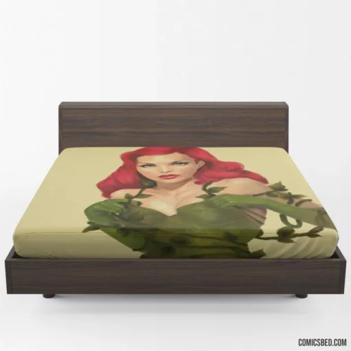 Poison Ivy Enigmatic Nature DC Villain Comic Fitted Sheet